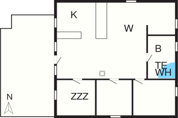 Foto van 7 persoons vakantie huis in Thisted-By Traum - Vakantiehuis in Thisted - FloorPlan
