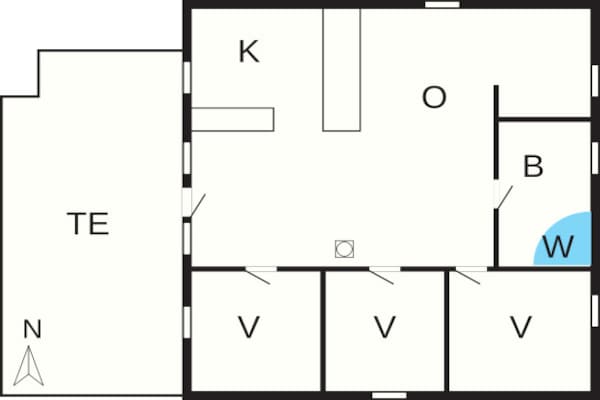 Foto van 7 persoons vakantie huis in Thisted-By Traum - Vakantiehuis in Thisted - FloorPlan