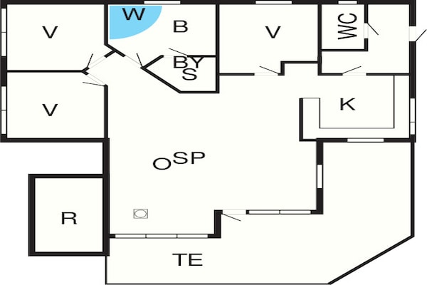 Foto van 6 persoons vakantie huis in Ansager-By Traum - Vakantiehuis in Ansager - FloorPlan