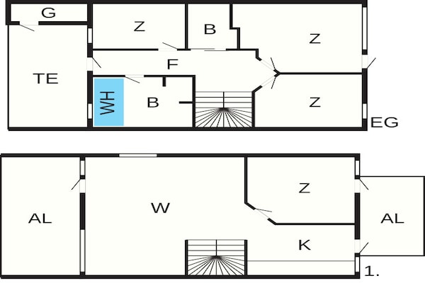 Foto van 6 persoons vakantie huis in Bogense-By Traum - Vakantiehuis in Bogense - FloorPlan