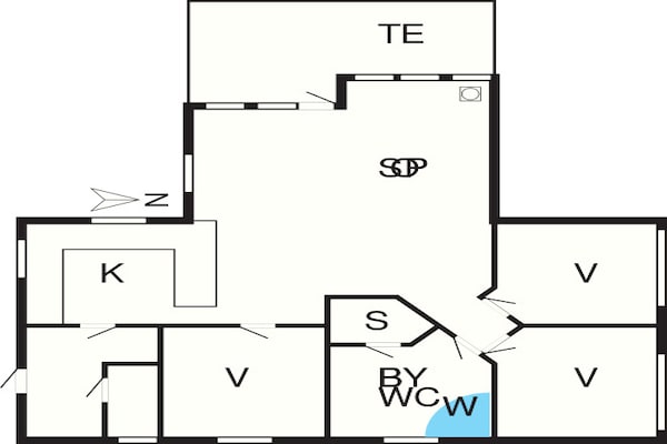 Foto van Luxe spa-retraite van Bork - Vakantiehuis in Hemmet - View