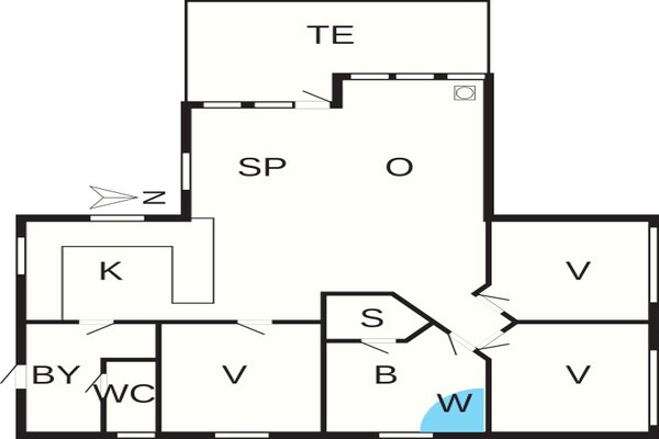 Foto van Luxe spa-retraite van Bork - Vakantiehuis in Hemmet - FloorPlan
