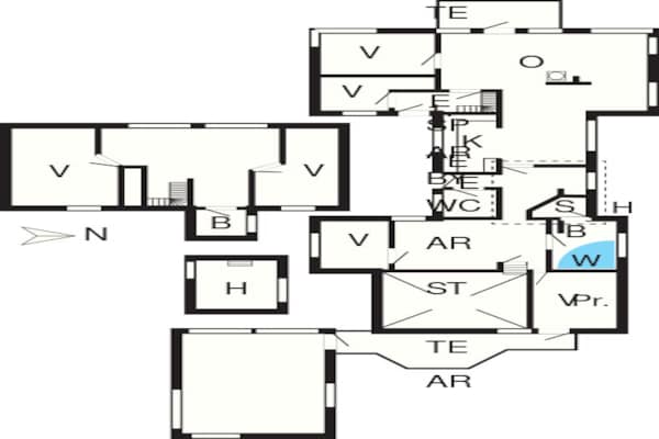 Foto van 17 persoons vakantie huis in Harboøre-By Traum - Vakantiehuis in Harboøre - FloorPlan