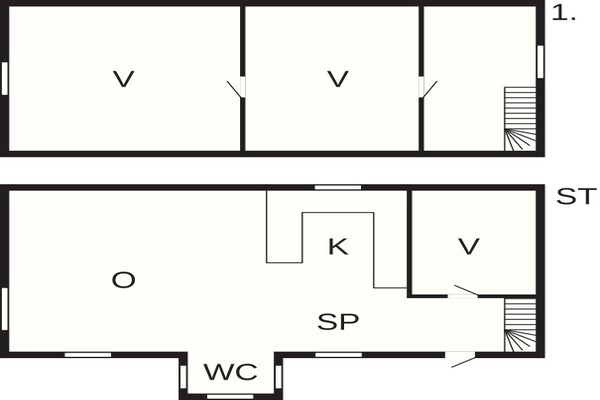 Foto van 6 persoons vakantie huis in HÄLLEVIKSSTRAND - Vakantiehuis in HÄLLEVIKSSTRAND - FloorPlan