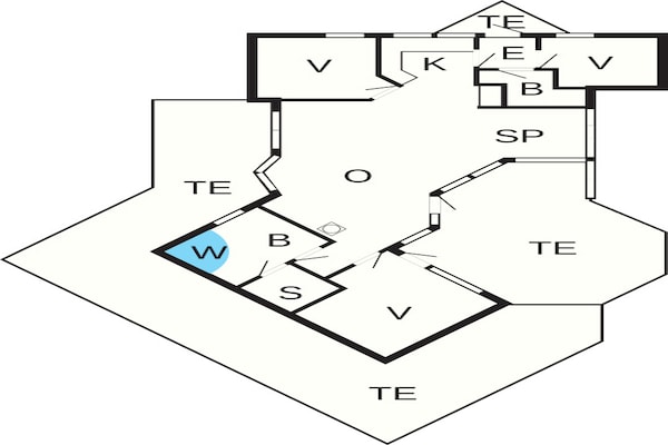 Foto van 10 persoons vakantie huis in Rudkøbing-By Traum - Vakantiehuis in Rudkøbing - FloorPlan