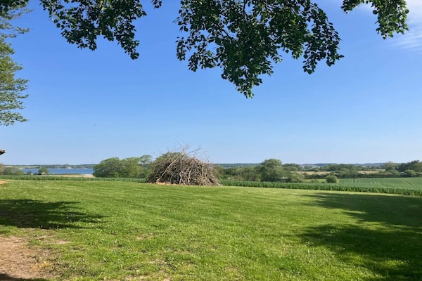 Foto van Luxe toevluchtsoord met zwembad in Kegnaes - Vakantiehuis in Sydals - View