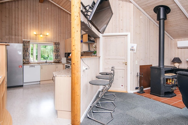 Foto van Lakeview Retreat met spa - Vakantiehuis in Ansager - Indoor