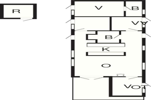 Foto van 8 persoons vakantie huis in Ålbæk-By Traum - Vakantiehuis in Ålbæk - FloorPlan