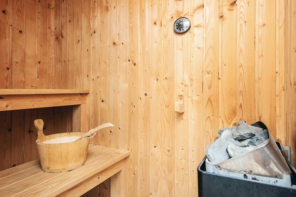 Foto van Oase aan zee in Blavand - Vakantiehuis in Blåvand - Sauna