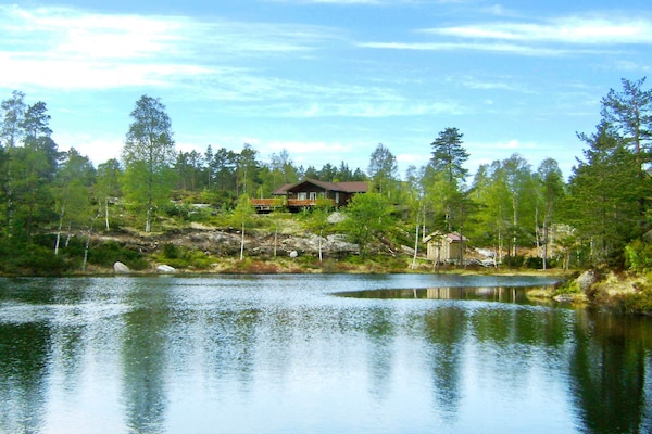Foto van 8 persoons vakantie huis in BJELLAND-By Traum - Vakantiehuis in Bjelland - WaterView