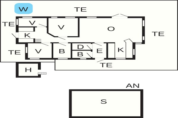 Foto van 6 persoons vakantie huis in STJÄRNHOV-By Traum - Vakantiehuis in STJÄRNHOV - FloorPlan