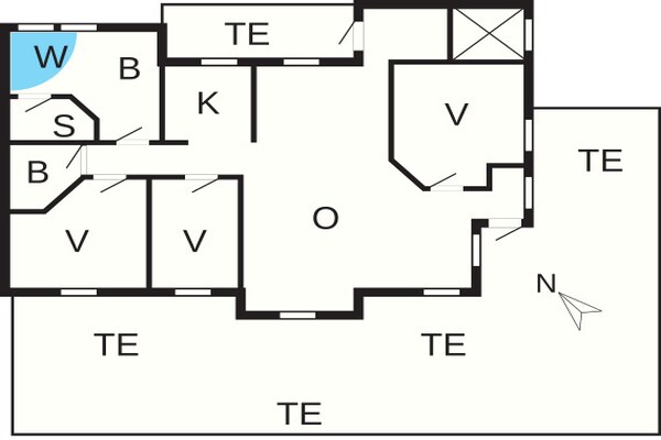 Foto van 8 persoons vakantie huis in Ålbæk-By Traum - Vakantiehuis in Ålbæk - FloorPlan