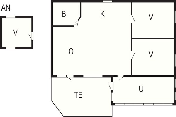 Foto van 6 persoons vakantie huis in HÅCKSVIK-By Traum - Vakantiehuis in HÅCKSVIK - FloorPlan