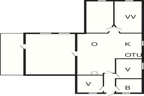Foto van 7 persoons vakantie huis in Dannemare - Vakantiehuis in Dannemare - FloorPlan