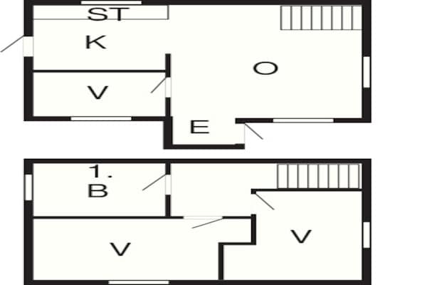 Foto van 6 persoons vakantie huis in Rømø-By Traum - Vakantiehuis in Rømø - FloorPlan