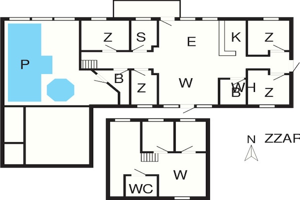 Foto van 14 persoons vakantie huis in Løgstør-By Traum - Vakantiehuis in Løgstør - FloorPlan