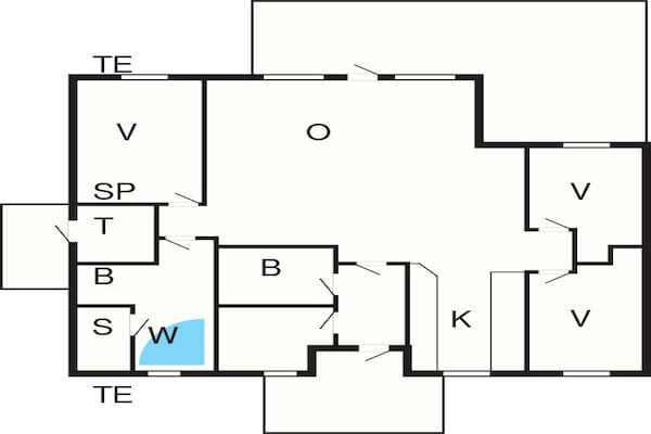 Foto van 8 persoons vakantie huis in Aabenraa-By Traum - Vakantiehuis in Aabenraa - FloorPlan