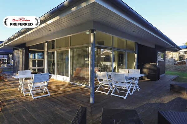 Foto van Luxe strandhuis met spa - Vakantiehuis in Hals - Outdoor