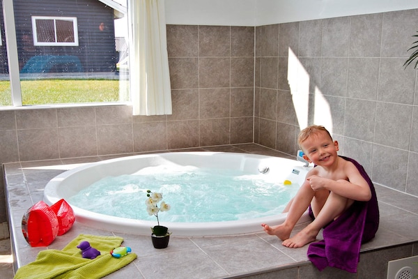 Foto van Luxe zwembadresort in Kegnaes - Vakantiehuis in Sydals - Spa