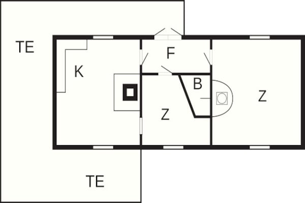 Foto van 6 persoons vakantie huis in HOVA-By Traum - Vakantiehuis in HOVA - FloorPlan