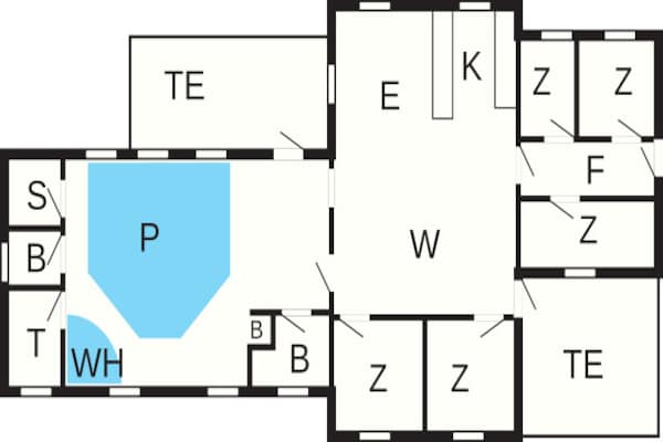 Foto van 10 persoons vakantie huis in Harboøre-By Traum - Vakantiehuis in Harboøre - FloorPlan