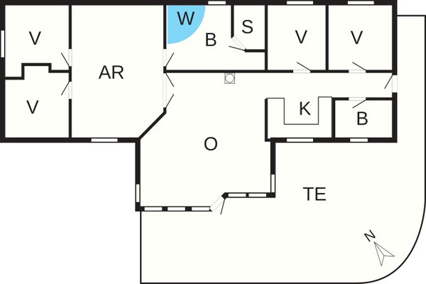 Foto van 12 persoons vakantie huis in Idestrup-By Traum - Vakantiehuis in Idestrup - FloorPlan