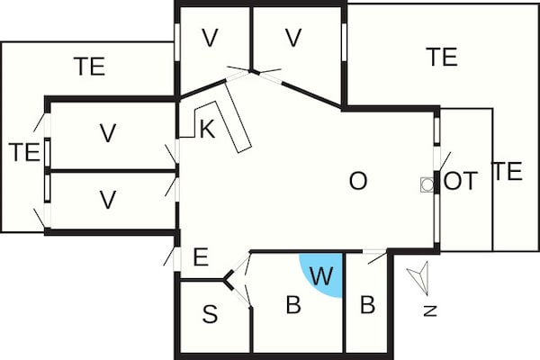 Foto van 8 persoons vakantie huis in Børkop-By Traum - Vakantiehuis in Børkop - FloorPlan