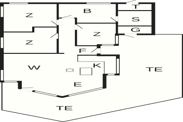 Foto van 6 persoons vakantie huis in GROEMITZ - Vakantiehuis in GROEMITZ - FloorPlan