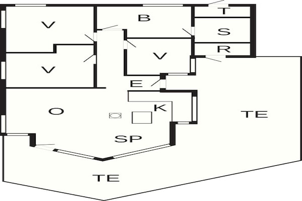 Foto van 6 persoons vakantie huis in GROEMITZ - Vakantiehuis in GROEMITZ - FloorPlan