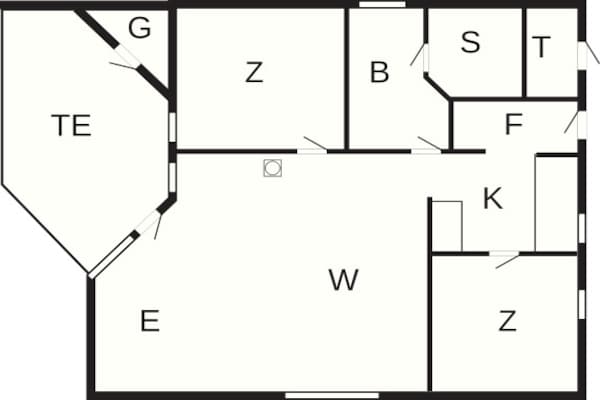 Foto van 6 persoons vakantie huis in GROEMITZ - Vakantiehuis in GROEMITZ - FloorPlan