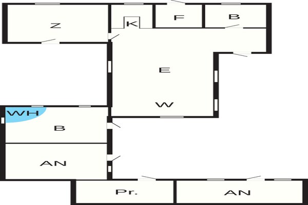 Foto van 10 persoons vakantie huis in Dannemare - Vakantiehuis in Dannemare - FloorPlan