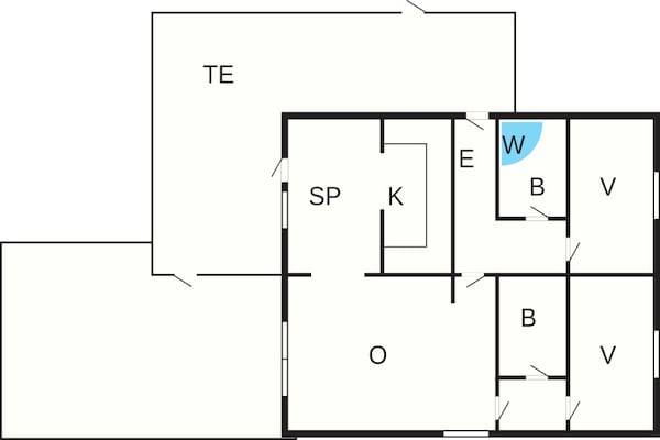 Foto van Gezellig strandhuis -- By Traum Ferienwohnungen - Vakantiehuis in Hvide Sande - FloorPlan