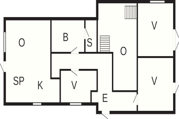 Foto van 6 persoons vakantie huis in Bjert-By Traum - Vakantiehuis in Bjert - FloorPlan