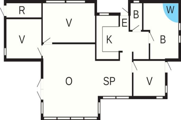 Foto van 6 persoons vakantie huis in Frederiksværk-By Traum - FloorPlan