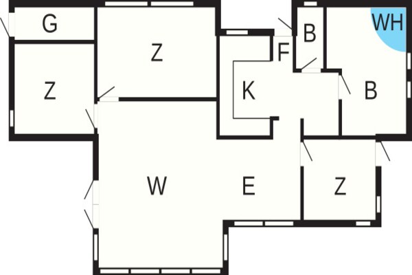 Foto van 6 persoons vakantie huis in Frederiksværk-By Traum - FloorPlan