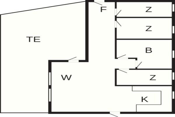 Foto van 6 persoons vakantie huis in Børkop-By Traum - Vakantiehuis in Børkop - FloorPlan