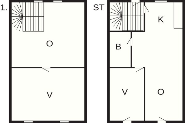 Foto van 6 persoons vakantie huis op een vakantie park in Blåvand - FloorPlan