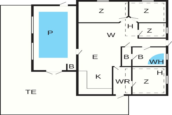 Foto van 12 persoons vakantie huis in Egå-By Traum - Vakantiehuis in Egå - FloorPlan
