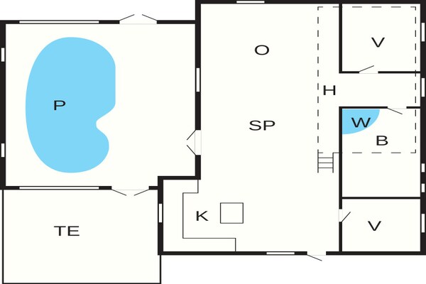 Foto van 8 persoons vakantie huis in Ebeltoft-By Traum - Vakantiehuis in Ebeltoft - FloorPlan