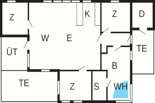 Foto van 8 persoons vakantie huis in Ålbæk-By Traum - Vakantiehuis in Ålbæk - FloorPlan