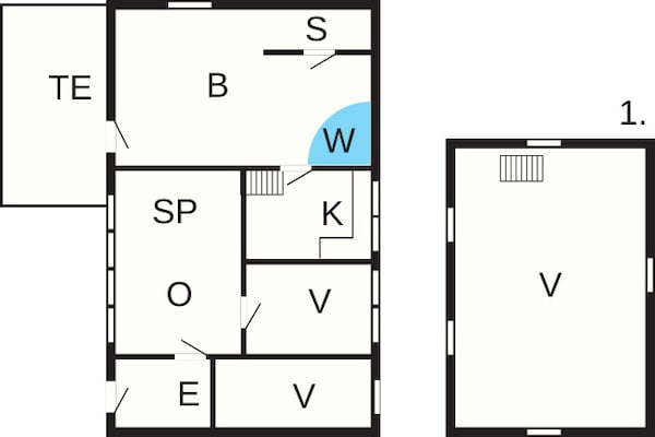 Foto van 6 persoons vakantie huis in Harboøre-By Traum - Vakantiehuis in Harboøre - FloorPlan