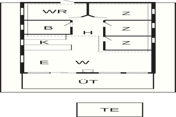 Foto van 6 persoons vakantie huis in Struer-By Traum - Vakantiehuis in Struer - FloorPlan