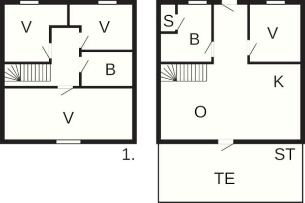 Foto van 6 persoons vakantie huis in Sørbøvåg-By Traum - Vakantiehuis in Sørbøvåg - FloorPlan
