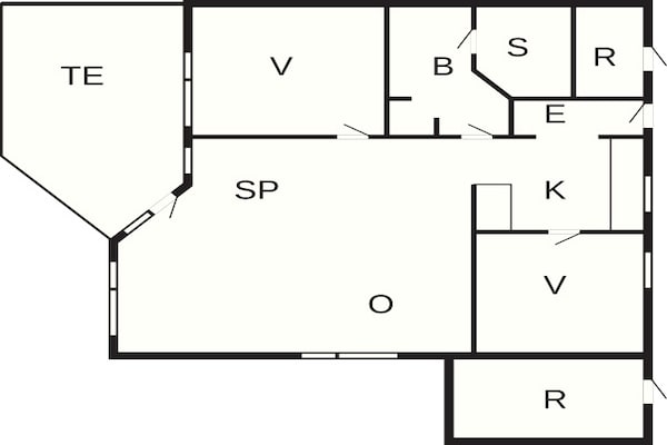 Foto van 6 persoons vakantie huis in Otterndorf - Vakantiehuis in Ottendorf - FloorPlan