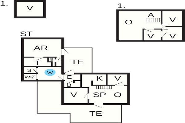 Foto van Luxe strandtoevlucht -- By Traum Ferienwohnungen - Vakantiehuis in Løkken - FloorPlan