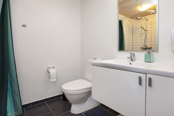 Foto van Luxe vakantieverblijf met zwembad - Vakantiehuis in Væggerløse - Indoor