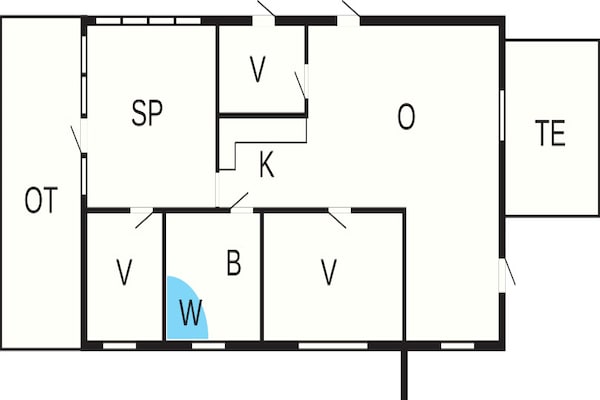 Foto van 6 persoons vakantie huis in Løkken-By Traum - Vakantiehuis in Løkken - FloorPlan