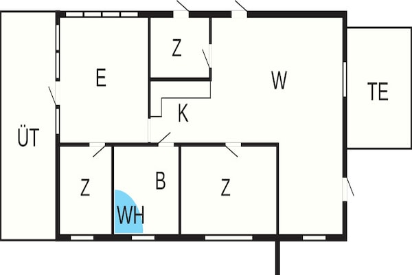 Foto van 6 persoons vakantie huis in Løkken-By Traum - Vakantiehuis in Løkken - FloorPlan