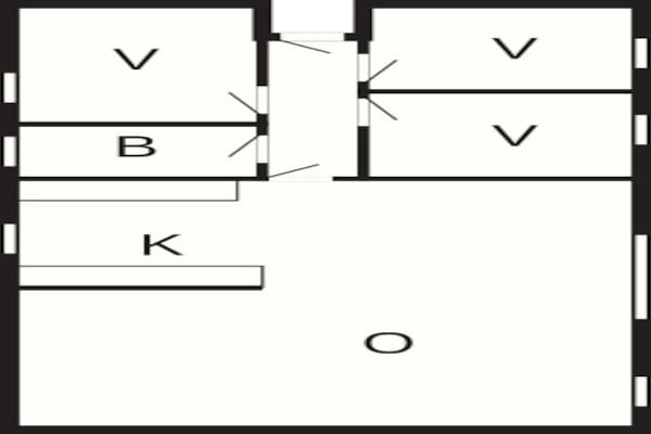 Foto van 6 persoons vakantie huis in Glesborg-By Traum - Vakantiehuis in Glesborg - FloorPlan