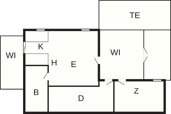 Foto van Zeezicht ontsnapping -- By Traum Ferienwohnungen - Vakantiehuis in Otterup - FloorPlan
